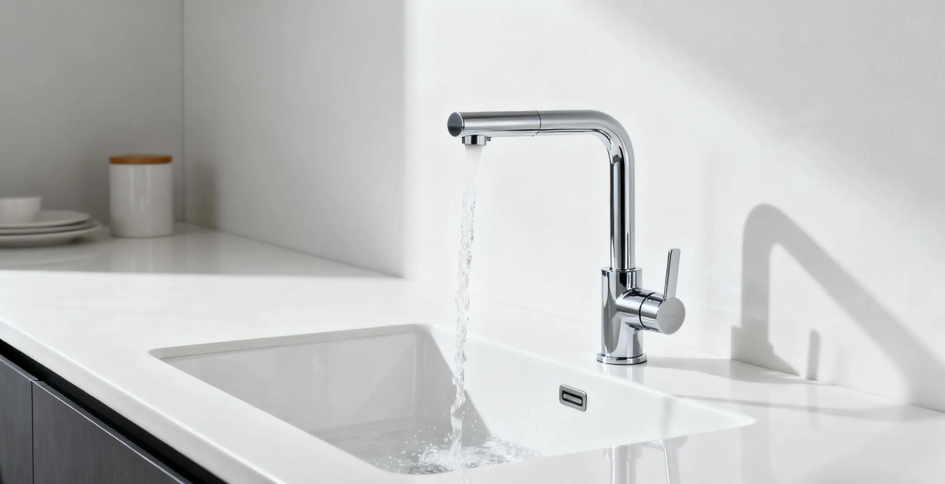 Household kitchen and bathroom faucets