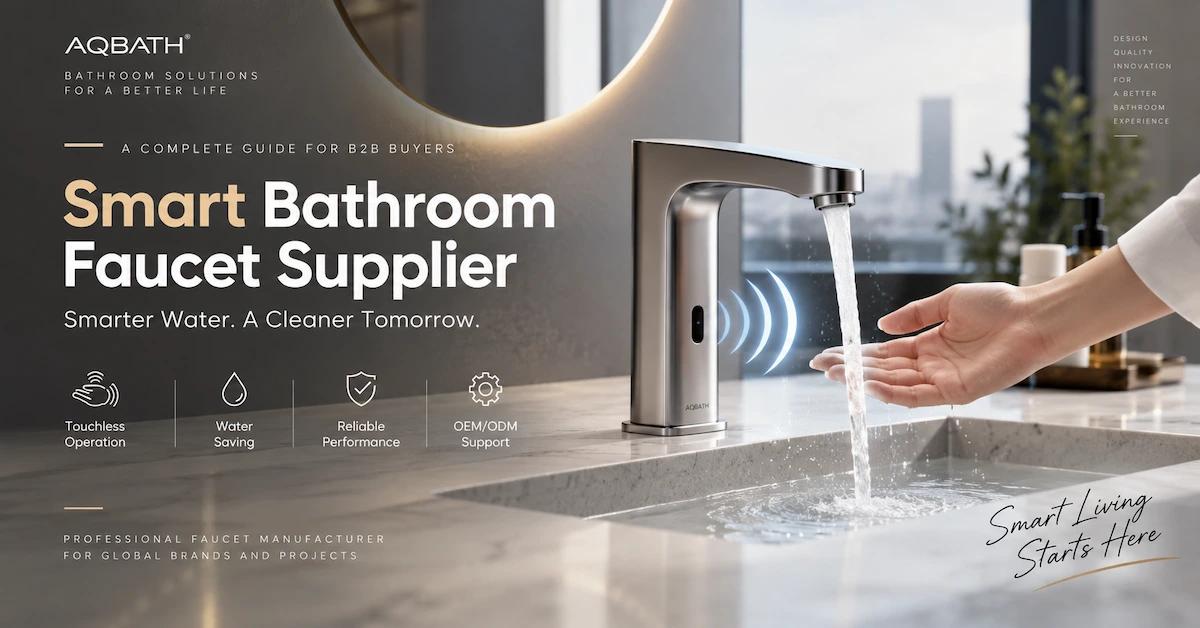 Smart Bathroom Faucet Supplier: How B2B Buyers Evaluate Sensor Control, Quality, and OEM Readiness