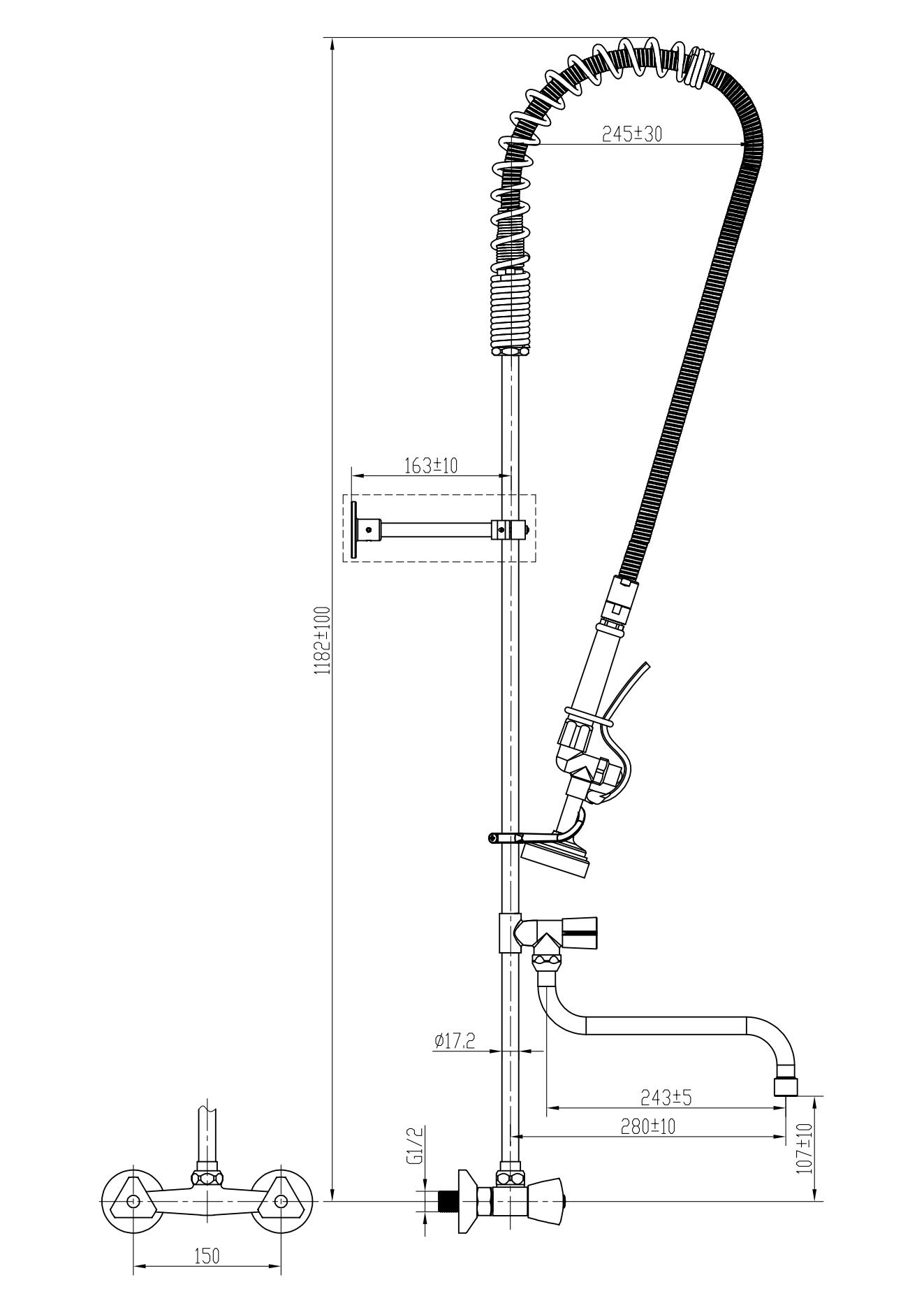 COMMERCIAL KTICHEN FAUCET SERIES