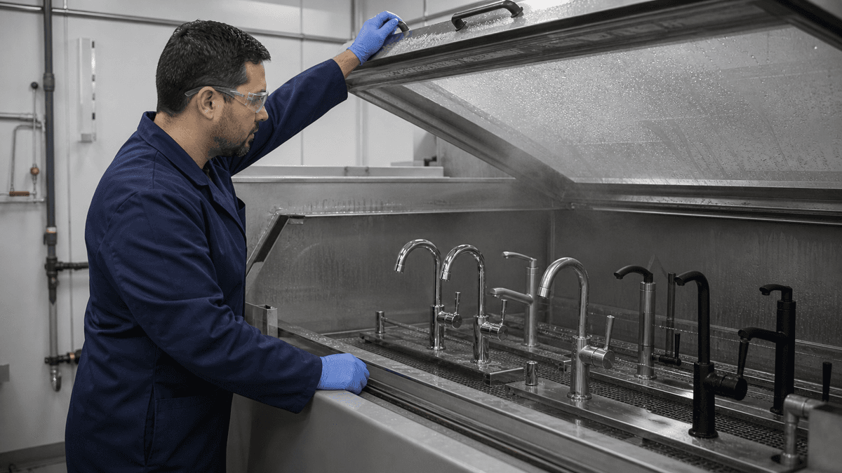 Faucet Salt Spray Test: What the Hours Really Mean