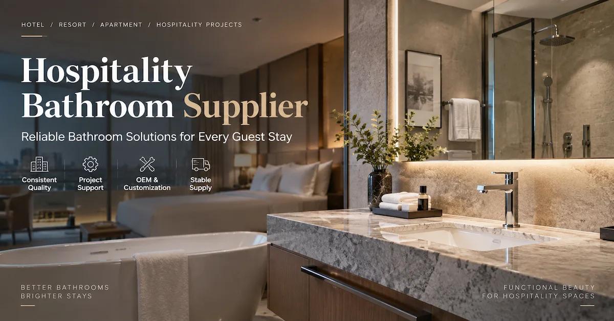 Hospitality Bathroom Supplier: How Hotels Standardize Faucets, Quality, and Repeat Supply
