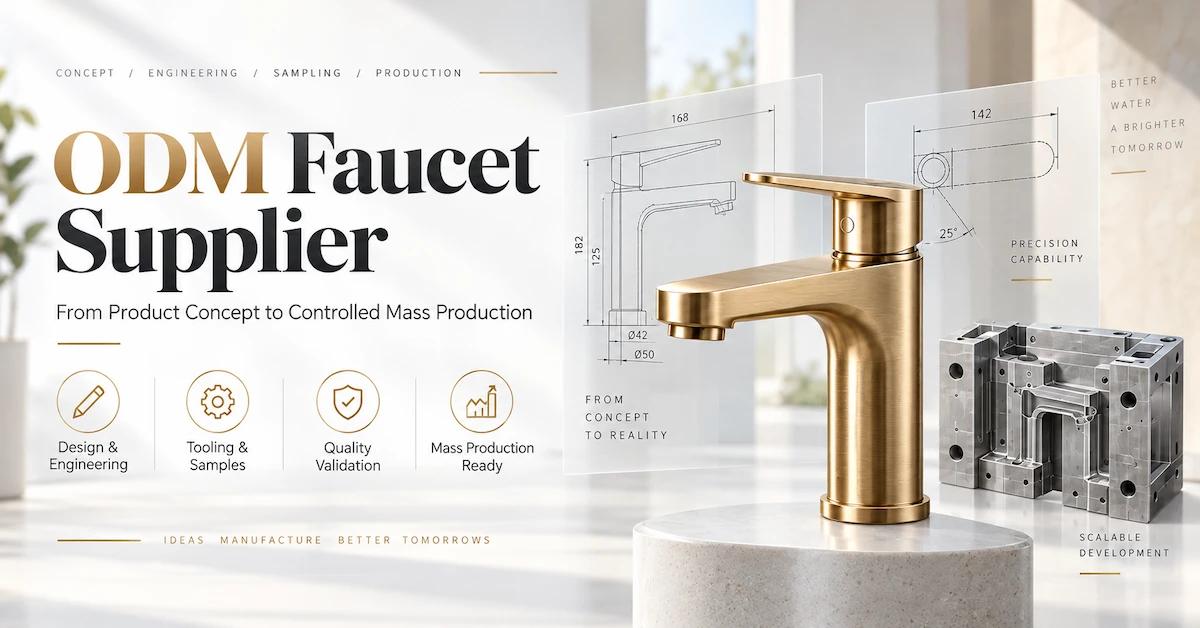 ODM Faucet Supplier Guide: From Product Concept to Controlled Mass Production